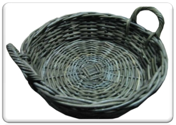 rattan gray tray lower